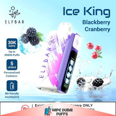ELF BAR Ice King - Blackberry Cranberry