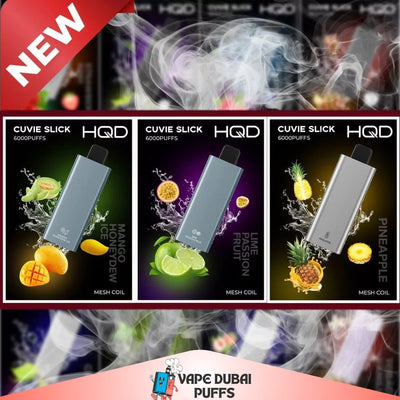 HQD Cuvie Slick 6000 Puffs Disposable Vape