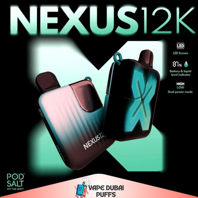 Pod Salt Nexus 12000 Puffs - Aqua Mint