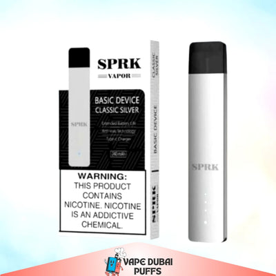 SPRK Vapor V4 Device Kit - Classic Silver