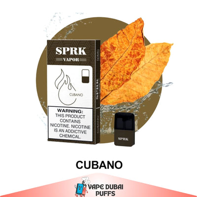 Sprk Vapor V4 Pods - Cubano