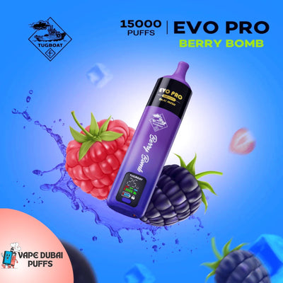 Tugboat Evo Pro 15000 Puffs - Berry Bomb