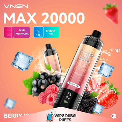 VNSN Max 20000 Puffs - Berry Ice