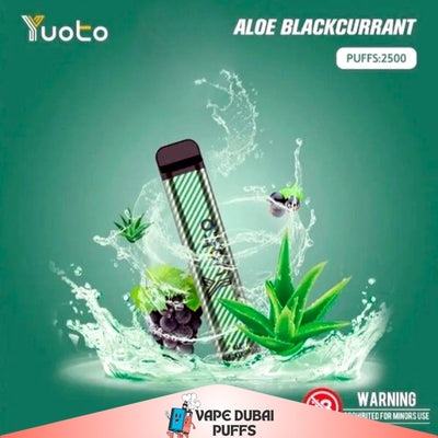 Yuoto XXL 2500 Puffs - Aloe Blackcurrant